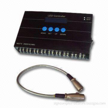 DMX Controller, Available in Various Models, Connects the Console to Achieve Color Changing
